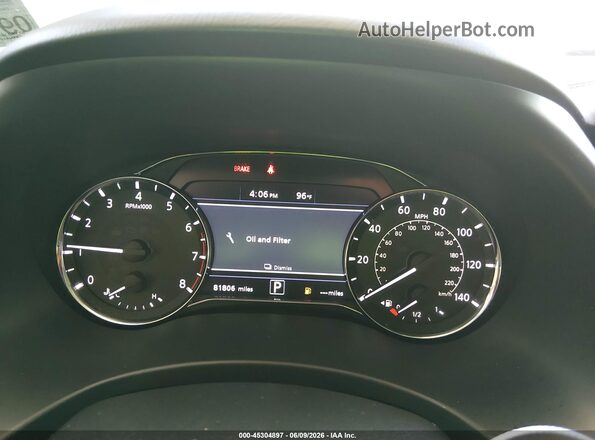 JN8AZ2NF3L9705320 2020 INFINITI QX80 Gray Вид задніх сидінь