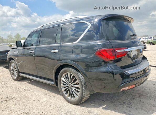 JN8AZ2NF4J9660840 2018 INFINITI QX80 Black Trasero izquierdo