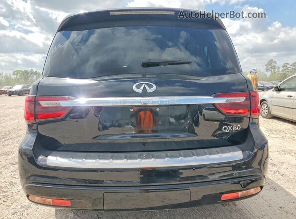JN8AZ2NF4J9660840 2018 INFINITI QX80 Black Vista trasera