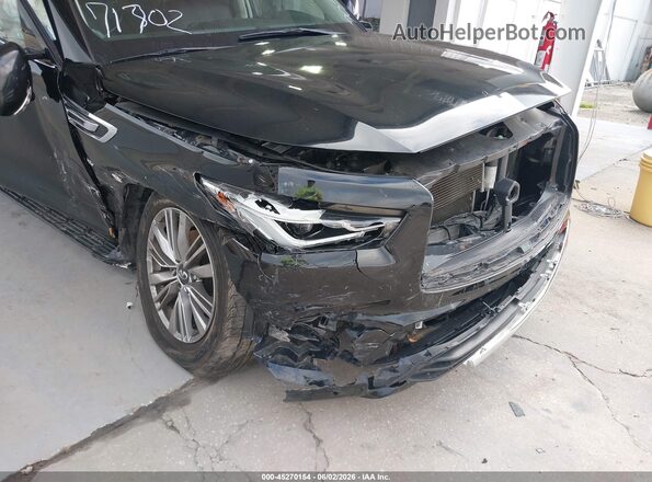 JN8AZ2NF4L9702409 2020 INFINITI QX80 Black Widok z przodu