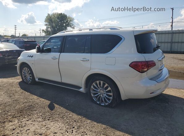 JN8AZ2NF5G9613065 2016 INFINITI QX80 White Tył lewy