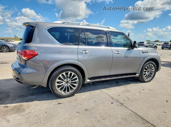 JN8AZ2NF5H9645127 2017 INFINITI QX80 Угольный Задняя правая четверть