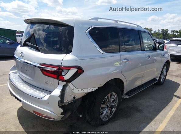 JN8AZ2NF5K9683075 2019 INFINITI QX80 Silver უკანა მარჯვენა