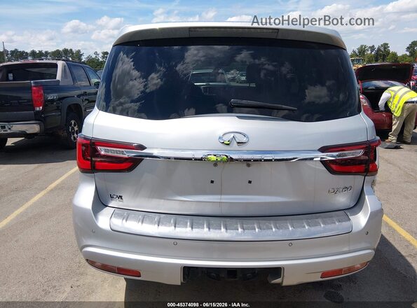 JN8AZ2NF5K9683075 2019 INFINITI QX80 Silver 