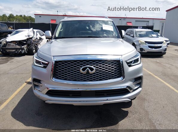 JN8AZ2NF5K9683075 2019 INFINITI QX80 Silver ხელსაწყოთა პანელის ხედი