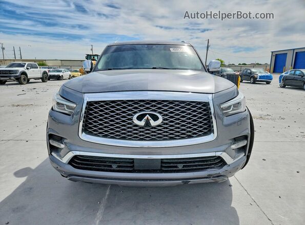 JN8AZ2NF5K9688504 2019 INFINITI QX80 Серый Вид спереди