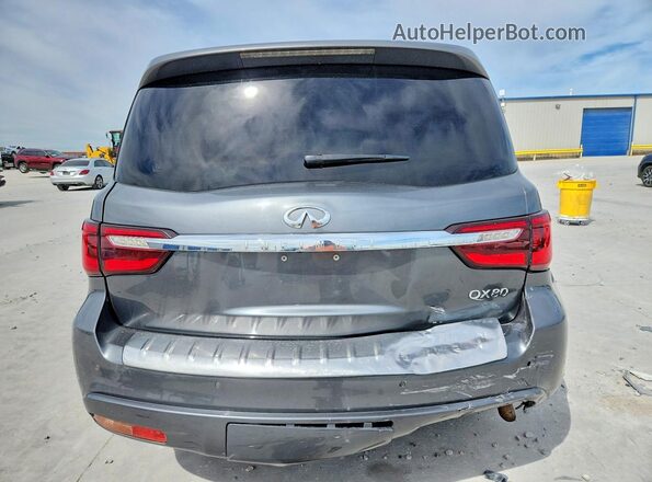 JN8AZ2NF5K9688504 2019 INFINITI QX80 Серый Вид сзади