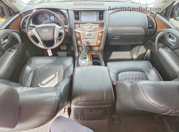 JN8AZ2NF5K9688504 2019 INFINITI QX80 Серый Вид панели приборов