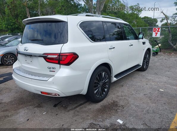 JN8AZ2NF6L9702881 2020 INFINITI QX80 Белый Задняя правая четверть