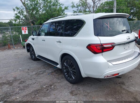 JN8AZ2NF6L9702881 2020 INFINITI QX80 Белый Задняя левая четверть