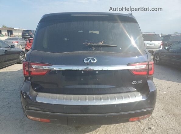 JN8AZ2NF6L9706302 2020 INFINITI QX80 Синий Вид сзади