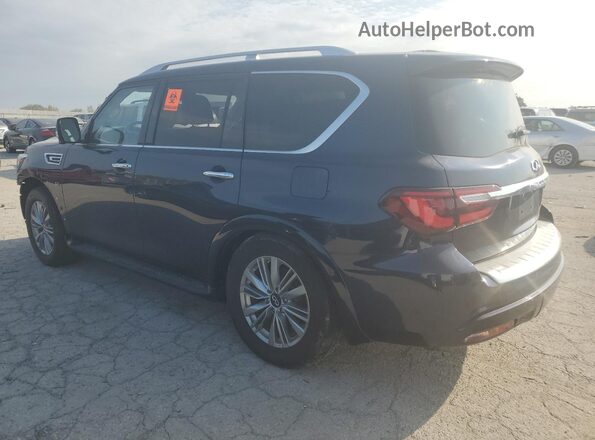 JN8AZ2NF6L9706302 2020 INFINITI QX80 Синий Задняя левая четверть