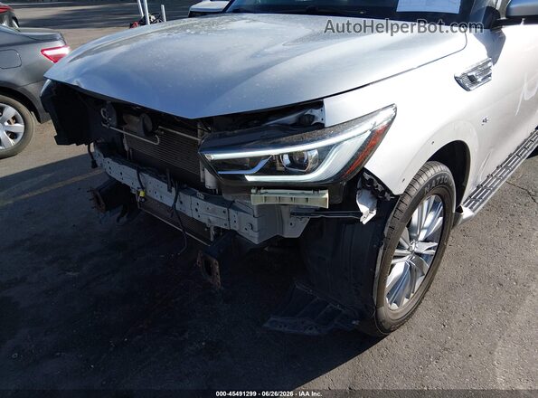 JN8AZ2NF7K9686981 2019 INFINITI QX80 Silver 