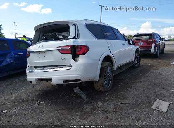 JN8AZ2NF8J9664745 2018 INFINITI QX80 White 