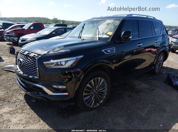 JN8AZ2NF8L9701814 2020 INFINITI QX80 Black Front left