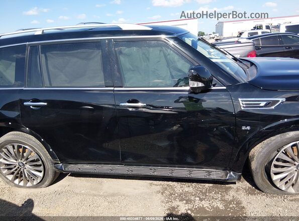 JN8AZ2NF8L9701814 2020 INFINITI QX80 Black Rear interior view
