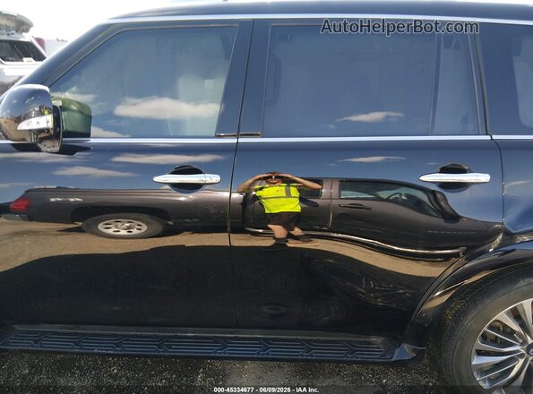 JN8AZ2NF8L9701814 2020 INFINITI QX80 Black 360 interior view