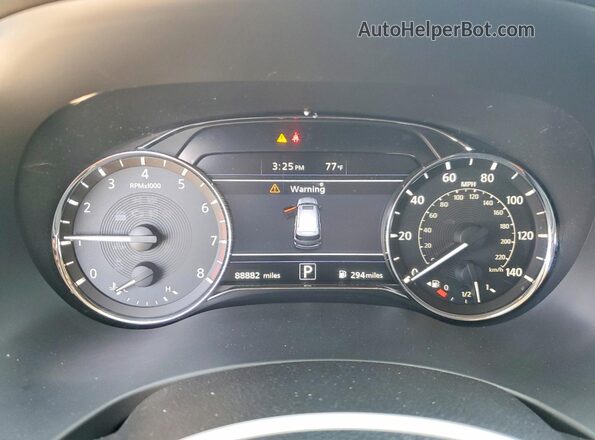 JN8AZ2NF8L9704907 2020 INFINITI QX80 Белый Вид щитка приборов