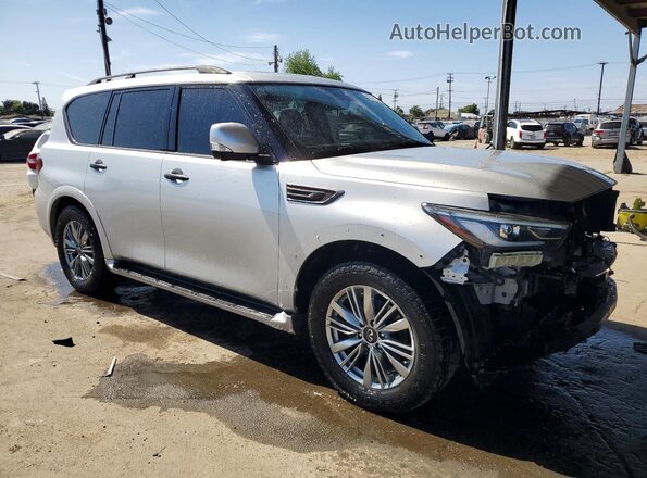 JN8AZ2NF8L9704907 2020 INFINITI QX80 Белый Передняя правая четверть