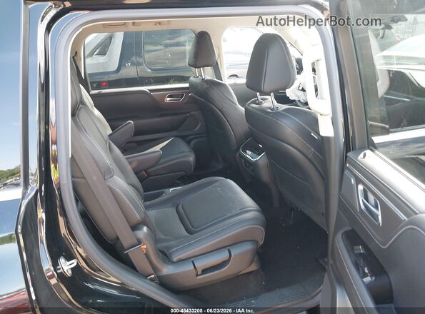 JN8AZ3AB8S9404789 2025 INFINITI QX80 Black Widok naklejki z numerem VIN