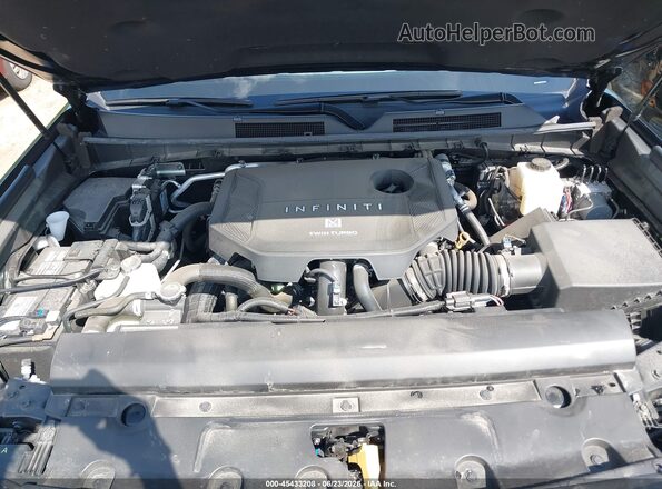 JN8AZ3AB8S9404789 2025 INFINITI QX80 Black Widok z tyłu
