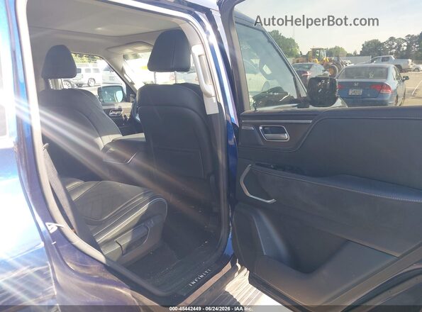 JN8AZ3BE0S9700155 2025 INFINITI QX80 Blue VIN sticker view