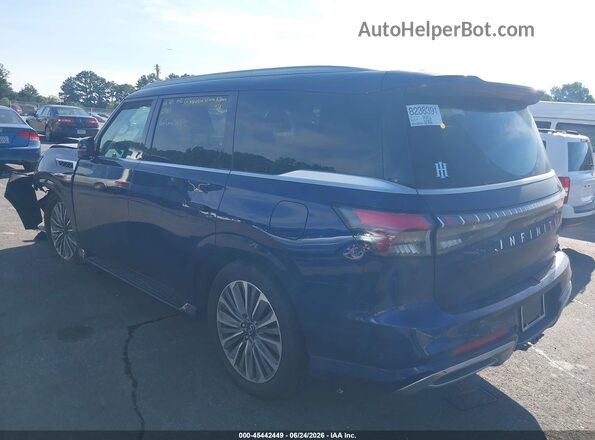 JN8AZ3BE0S9700155 2025 INFINITI QX80 Blue Rear left