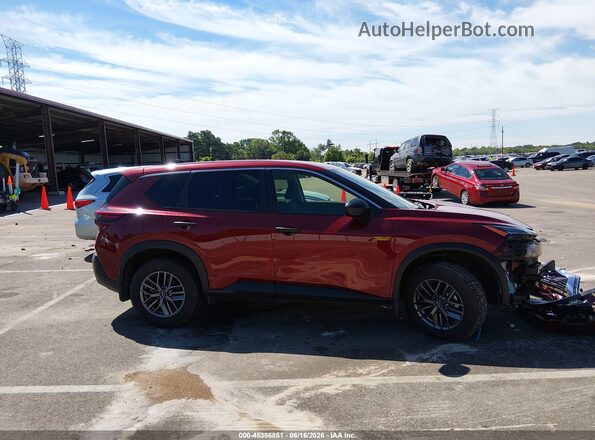 JN8BT3AB1PW190629 2023 NISSAN ROGUE Red უკანა სალონის ხედი