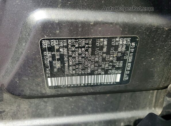 JN8BT3AB1PW468655 2023 NISSAN ROGUE Gray 