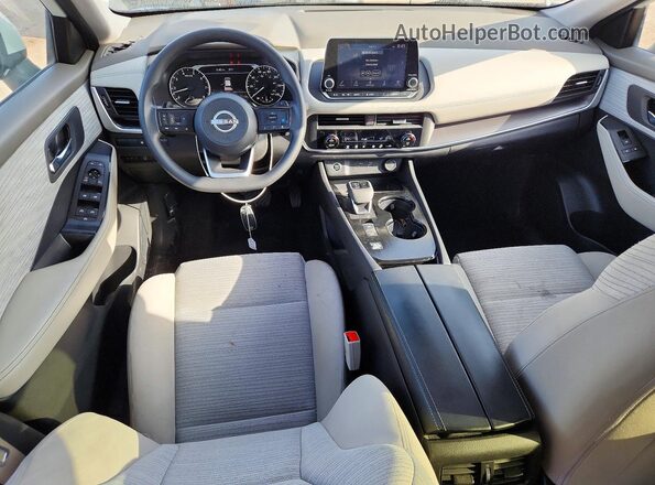 JN8BT3BA0PW418061 2023 NISSAN ROGUE White Առջևի վահանակի տեսք