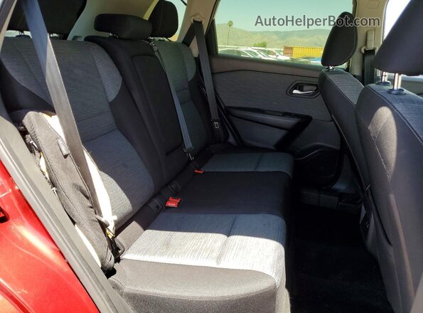 JN8BT3BA1PW012760 2023 NISSAN ROGUE Red Rear interior view