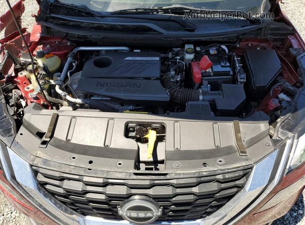 JN8BT3BA1PW012760 2023 NISSAN ROGUE Red Engine compartment view