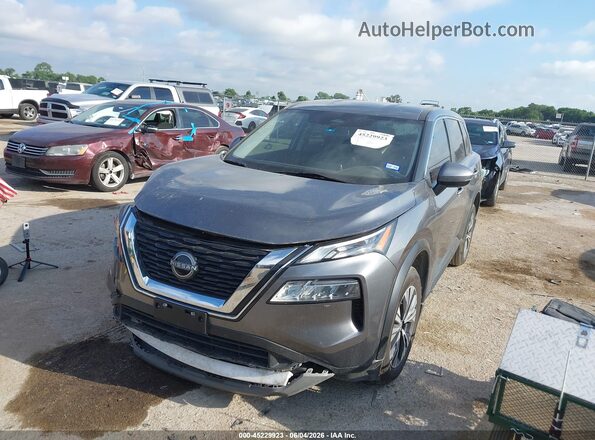 JN8BT3BA1PW406193 2023 NISSAN ROGUE Серый Передняя левая четверть