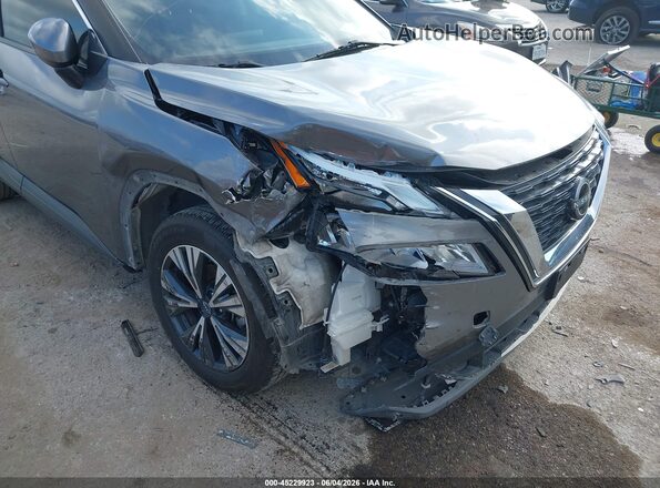JN8BT3BA1PW406193 2023 NISSAN ROGUE Серый Вид спереди