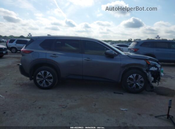 JN8BT3BA1PW406193 2023 NISSAN ROGUE Серый Вид задней части салона