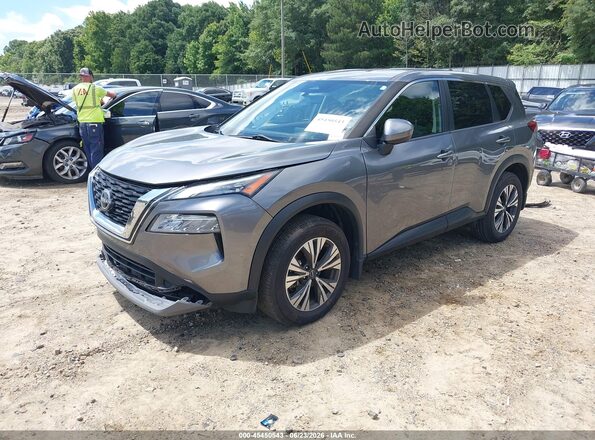 JN8BT3BA1PW415007 2023 NISSAN ROGUE Gray Առջևի ձախ երեք քառորդ տեսարան