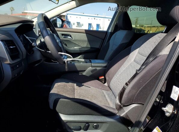 JN8BT3BA1PW428162 2023 NISSAN ROGUE Black წინა სალონის ხედი
