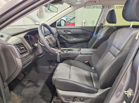 JN8BT3BA1SW004537 2025 NISSAN ROGUE Серый Вид салона спереди
