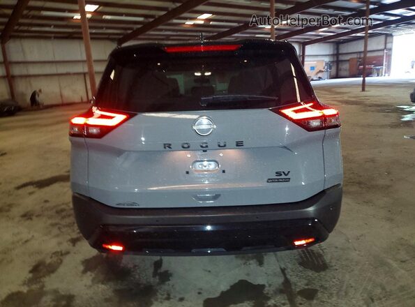 JN8BT3BA2PW008748 2023 NISSAN ROGUE Gray Հետևի տեսք