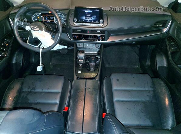 JN8BT3BA2PW008748 2023 NISSAN ROGUE Gray Առջևի վահանակի տեսք