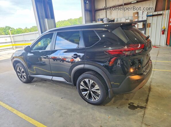 JN8BT3BA2PW424069 2023 NISSAN ROGUE Черный Задняя левая четверть