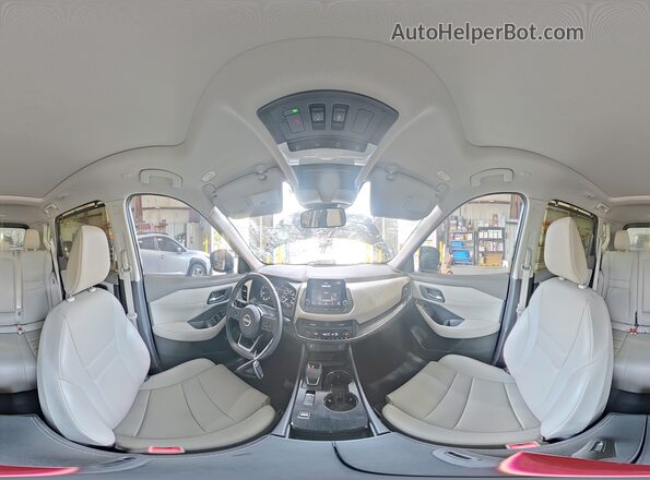 JN8BT3BA2PW424069 2023 NISSAN ROGUE Черный Панорамный вид салона 360°