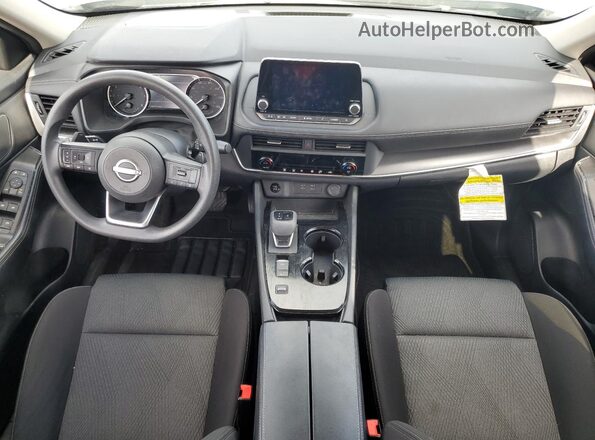 JN8BT3BA2RW002452 2024 NISSAN ROGUE Silver Առջևի վահանակի տեսք