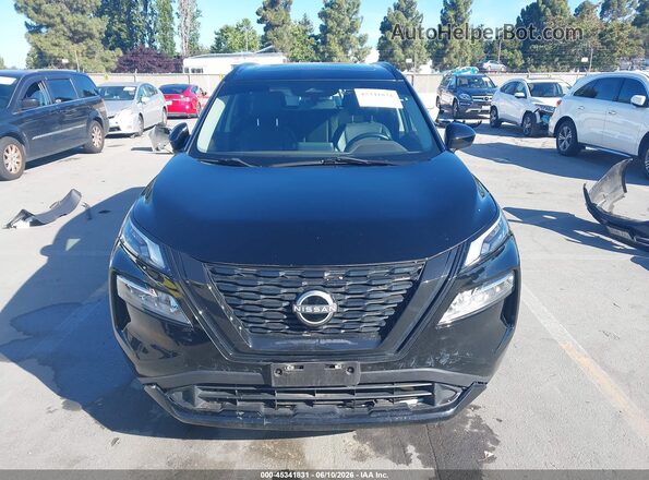 JN8BT3BA3PW013005 2023 NISSAN ROGUE Black Widok wnętrza z tyłu