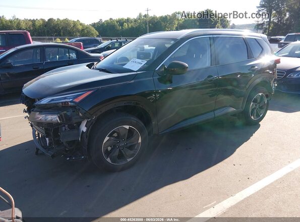 JN8BT3BA3SW007858 2025 NISSAN ROGUE Black Передня ліва чверть
