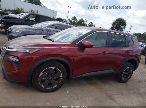 JN8BT3BA3SW344188 2025 NISSAN ROGUE Burgundy Սալոնի 360 աստիճան տեսք