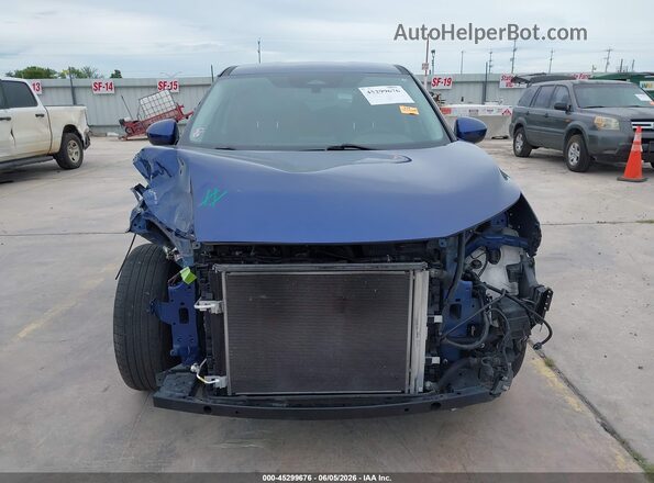 JN8BT3BA4PW007939 2023 NISSAN ROGUE Синий Вид задней части салона