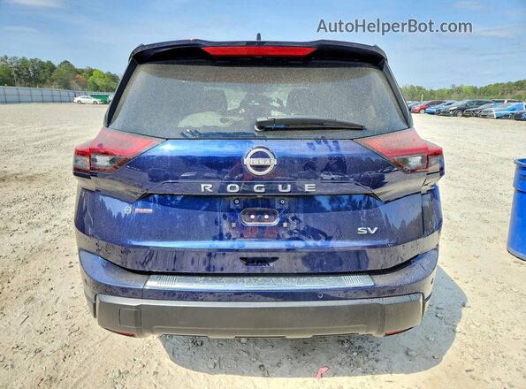 JN8BT3BA4RW353752 2024 NISSAN ROGUE Blue Հետևի տեսք