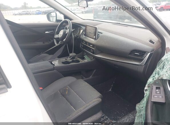 JN8BT3BA5PW430156 2023 NISSAN ROGUE White Widok wnętrza z przodu