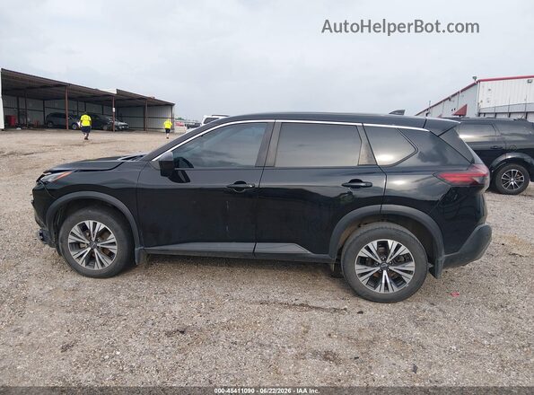 JN8BT3BA6PW004993 2023 NISSAN ROGUE Black Widok wnętrza 360 stopni